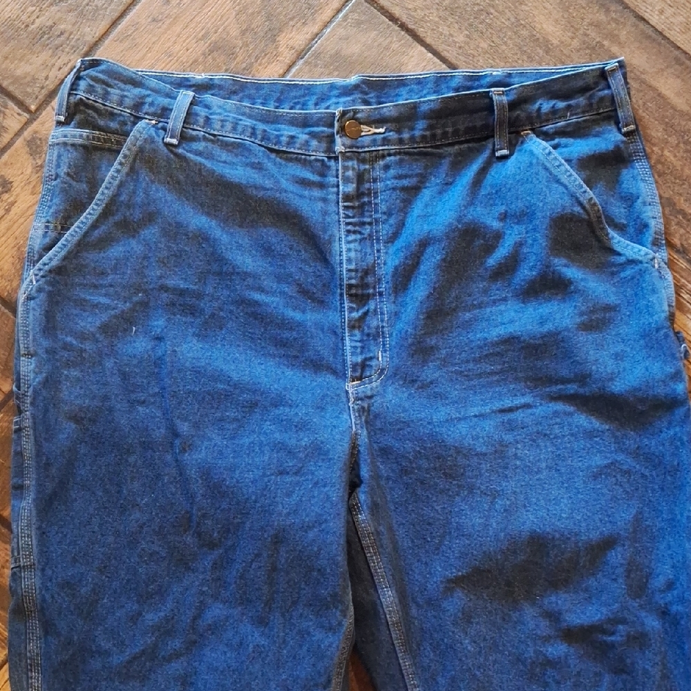 Carhartt Blue Denim Jeans - Picture 2 of 6